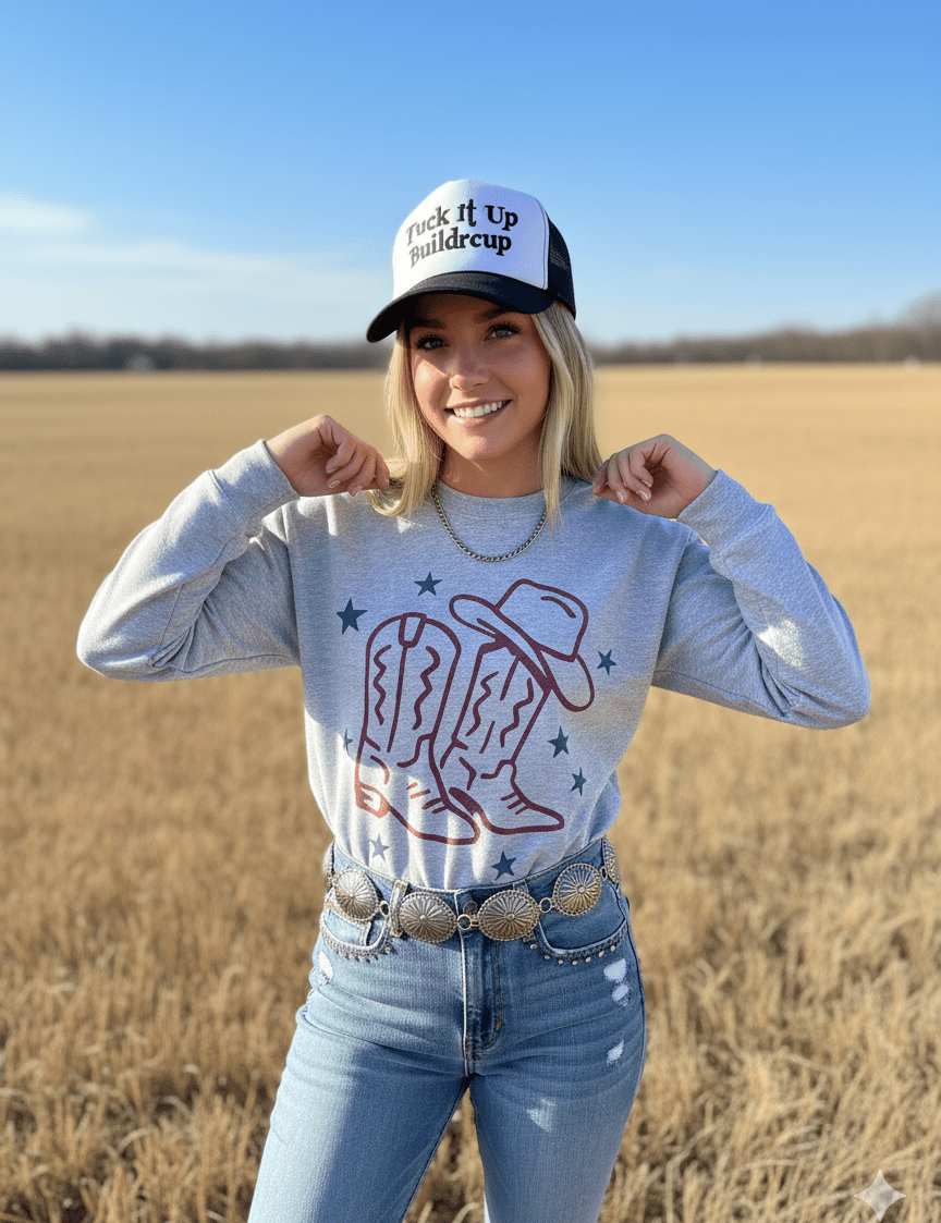 Rodeo Ready Graphic SweatshirtAshS