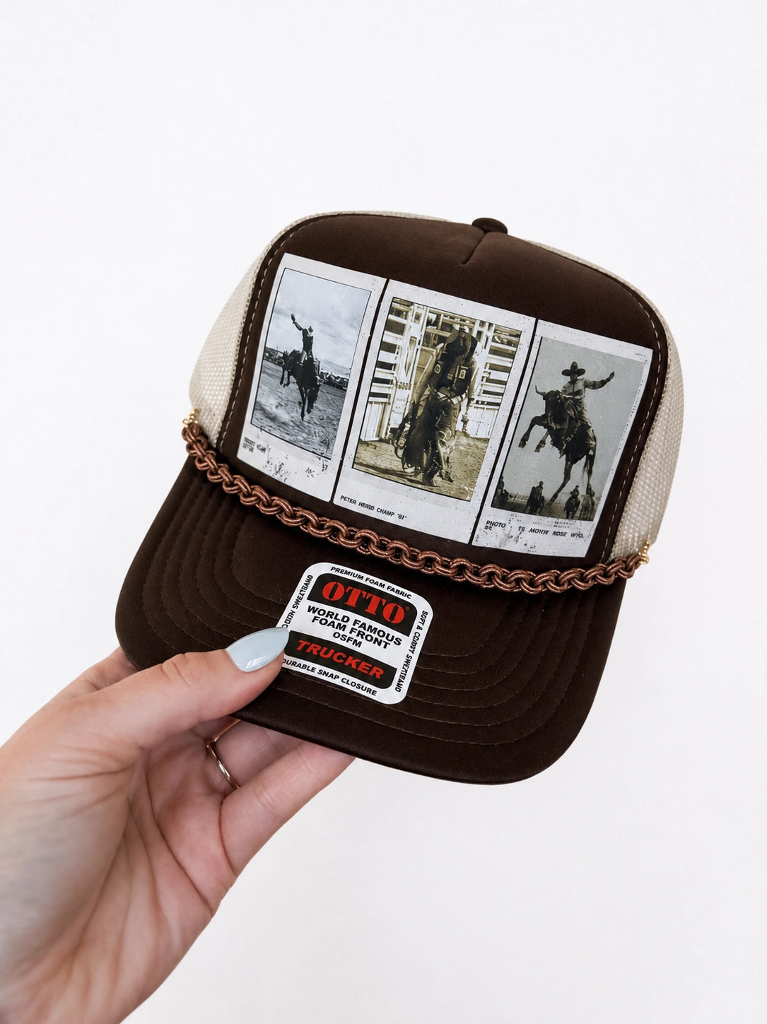 Rodeo Nights Trucker HatBrown