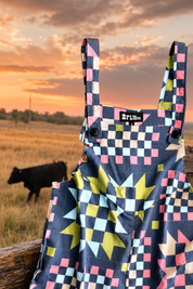 Ranch House Patchwork Romper