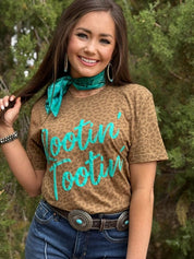 Rootin' Tootin' Leopard Graphic TeeS