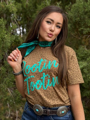 Rootin' Tootin' Leopard Graphic TeeS