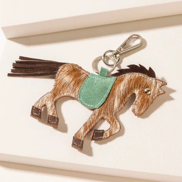 Saddle Up Horse Key Chain