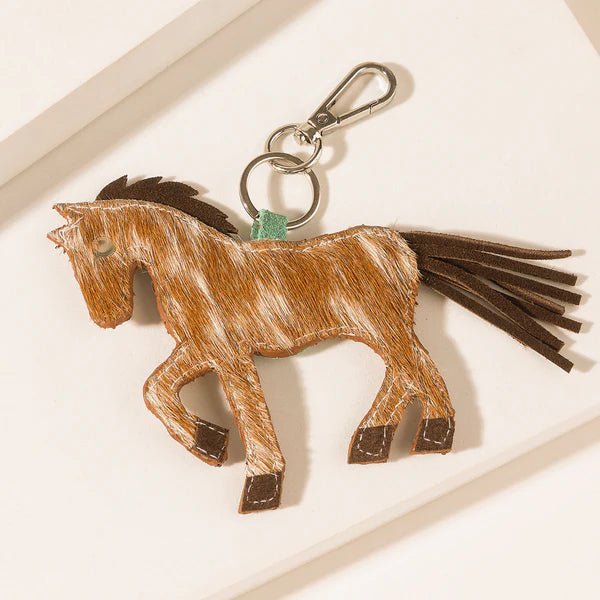 Saddle Up Horse Key Chain