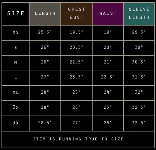 Size Chart Image