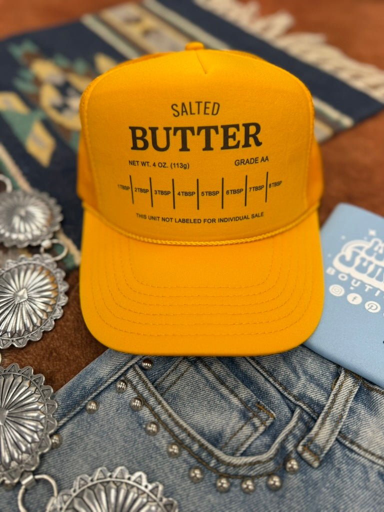Salted Butter Trucker HatGold