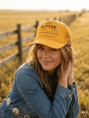 Salted Butter Trucker HatGold