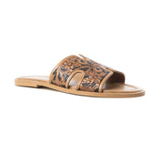 Sierra Bloom Tooled Leather Sandals6