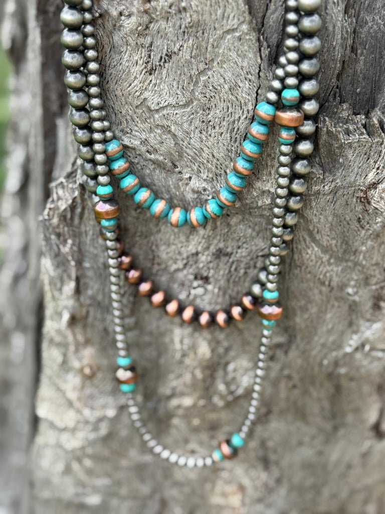 Sedona Tri - Layer Desert Bloom Necklace