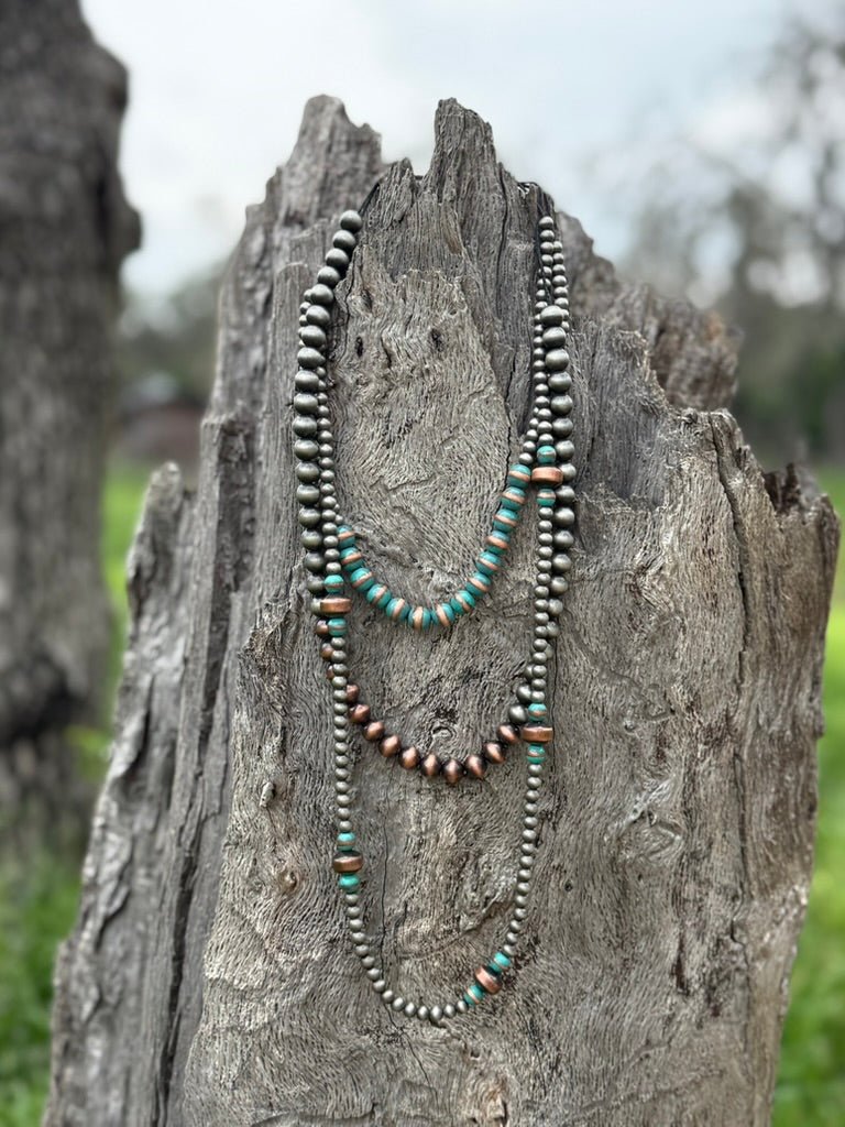 Sedona Tri - Layer Desert Bloom Necklace