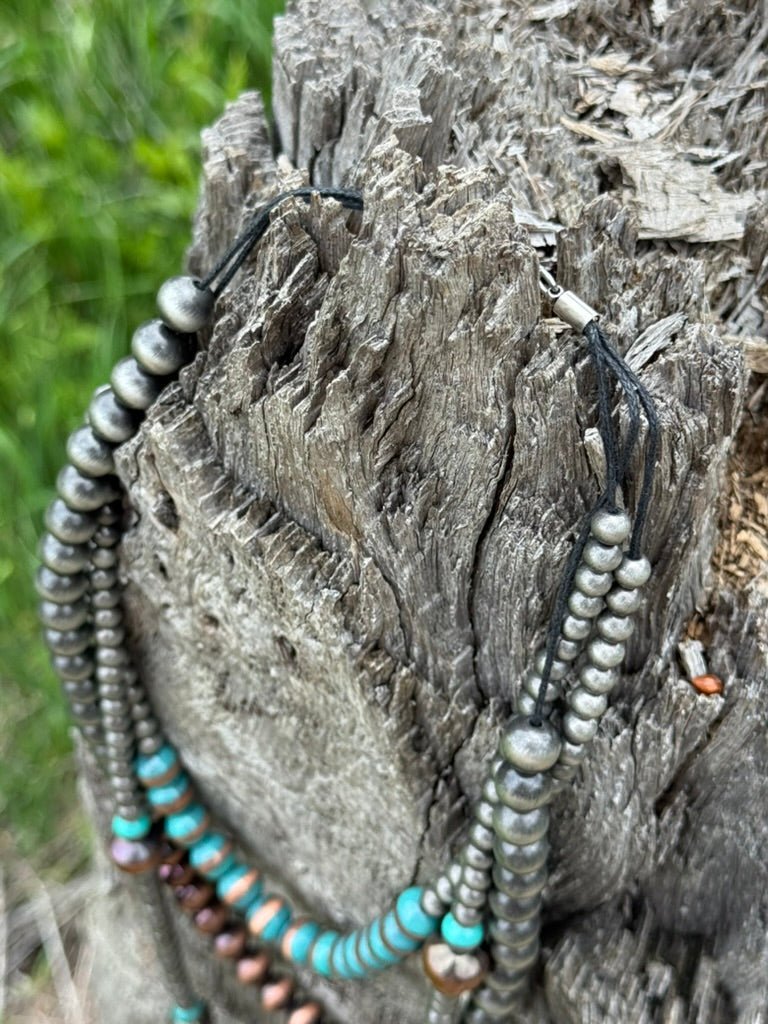 Sedona Tri - Layer Desert Bloom Necklace