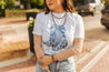 Sequin Mesh Long Sleeve Top - WhiteS