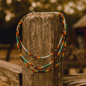 Serape Bead ChokerBlackOS