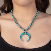 Serene Turquoise Naja Necklace