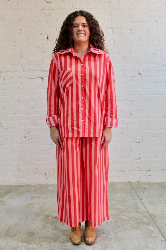 Prairie Blossom Stripe Pants