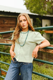 Short Sleeve Sweater CardiganS