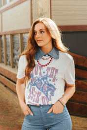 Shut The Buck Up Graphic TeeWhiteS