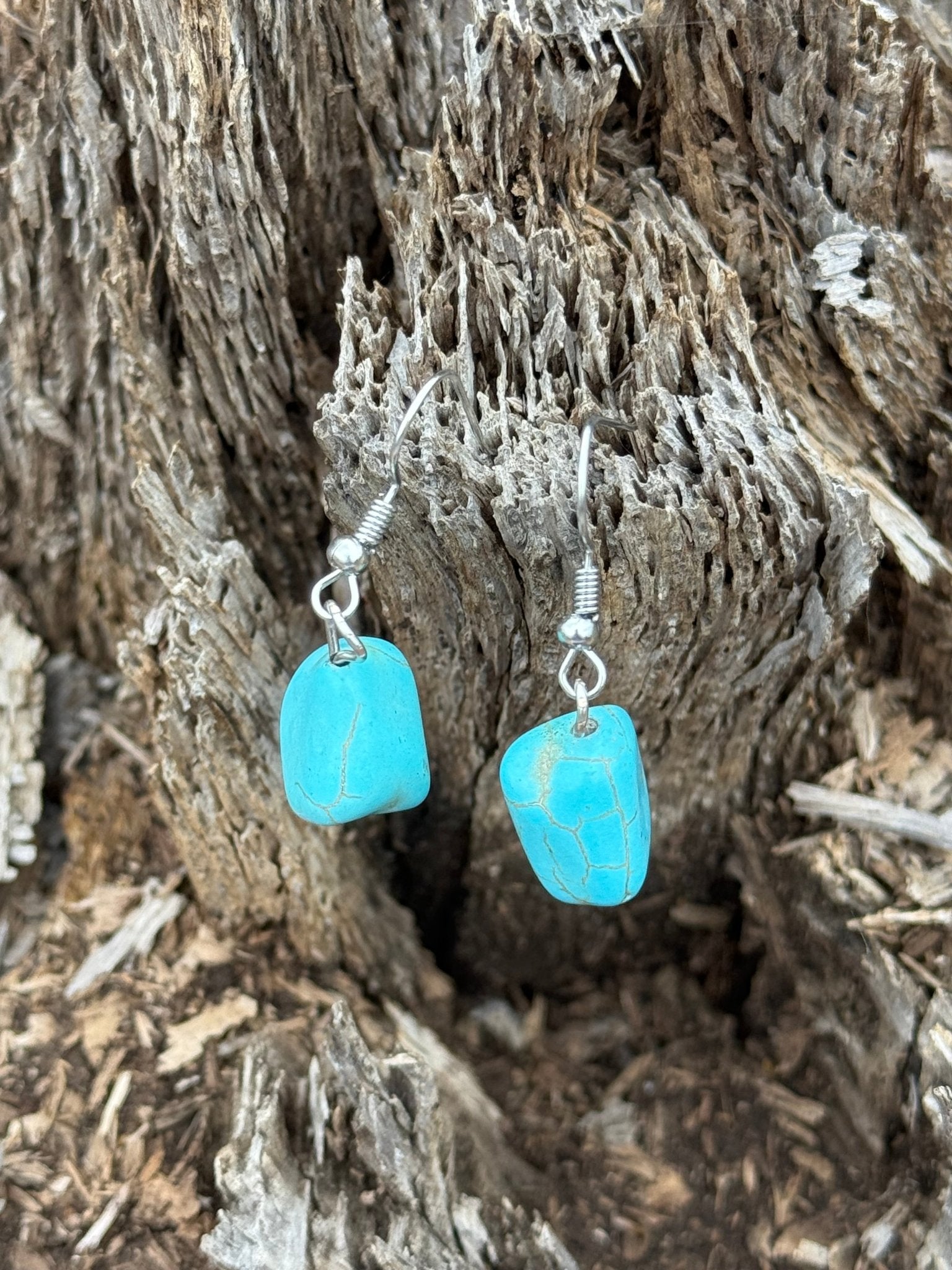 Sierra Grande Turquoise Dangle Earrings