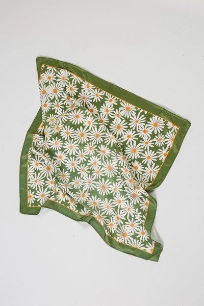 Silky Garden Bloom Wild Rag Bandana