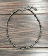 Silver Beads Choker