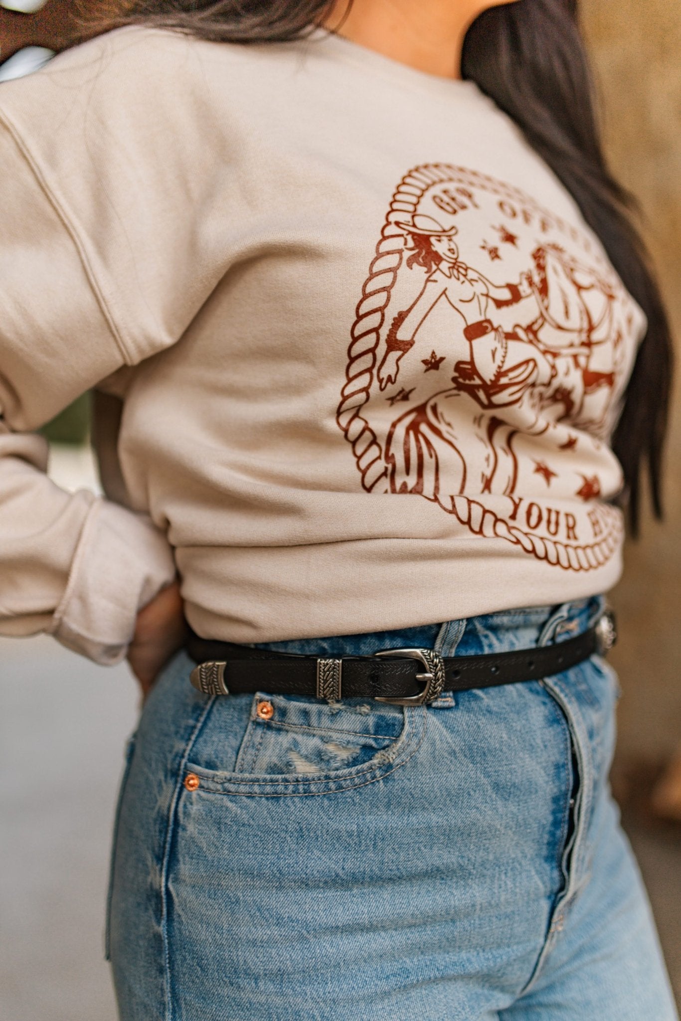 Slim Double Buckle Belt