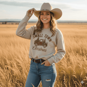 Small Town Christmas Trees & Traditions Graphic SweatshirtSandS