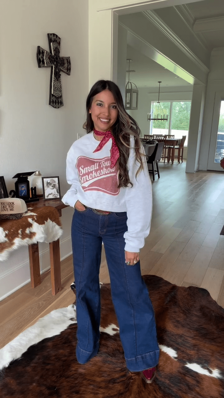 Small Town Smokeshow Graphic SweatshirtAshS