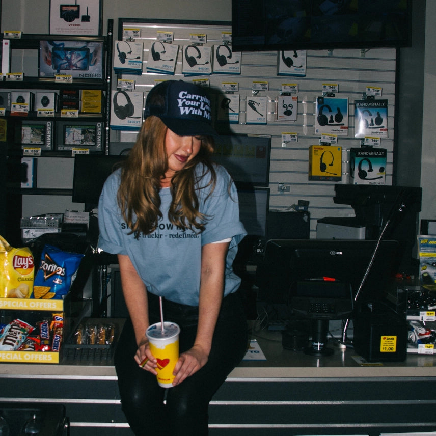 Carrying Yout Love With Me Trucker Hat