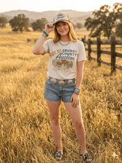 Sold! Grundy County Auction Graphic TeeHeather OatmealS