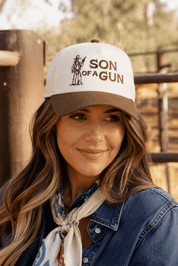 Son Of A Gun Embroidered Trucker Hat