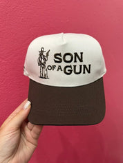 Son Of A Gun Embroidered Trucker Hat