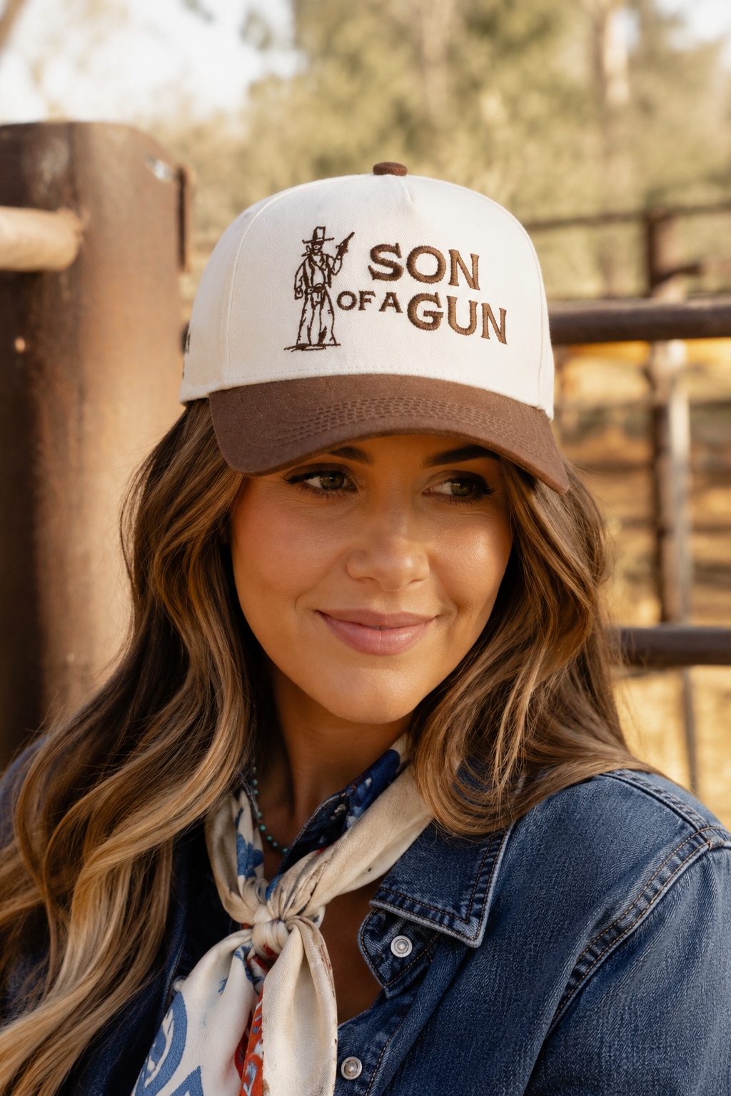 Son Of A Gun Embroidered Trucker Hat