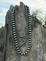 Sonora Desert Triple Strand Beaded Necklace