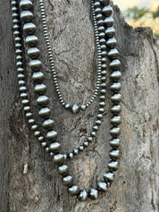 Sonora Desert Triple Strand Beaded Necklace