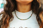 Spiny Oyster Turquoise Beaded Choker