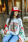 St Nick's Rodeo Graphic SweatshirtOatmealS