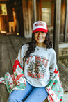 St Nick's Rodeo Graphic SweatshirtOatmealS