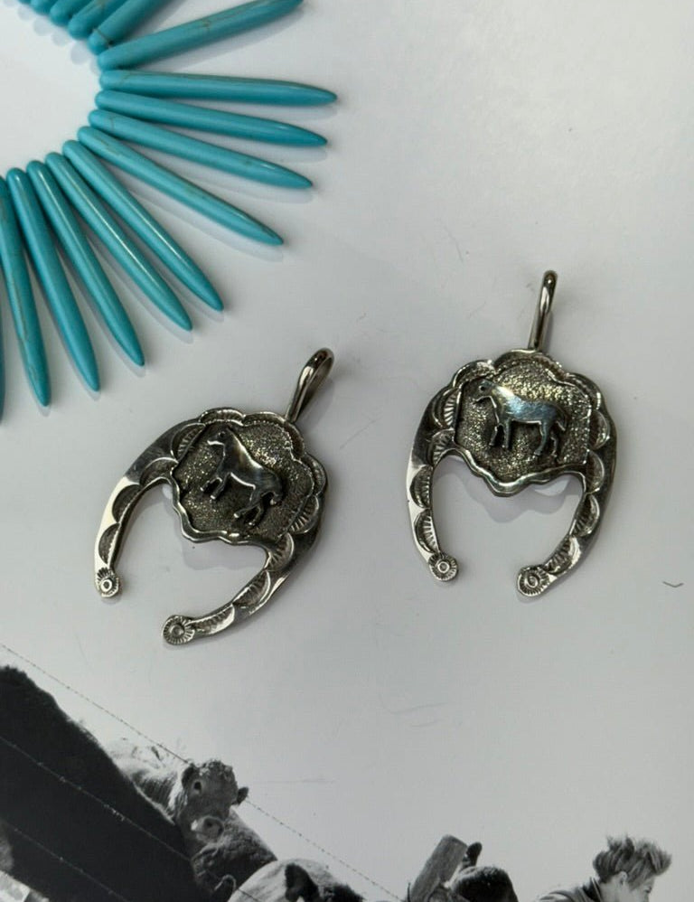 Sterling Silver Native Animal Pendant