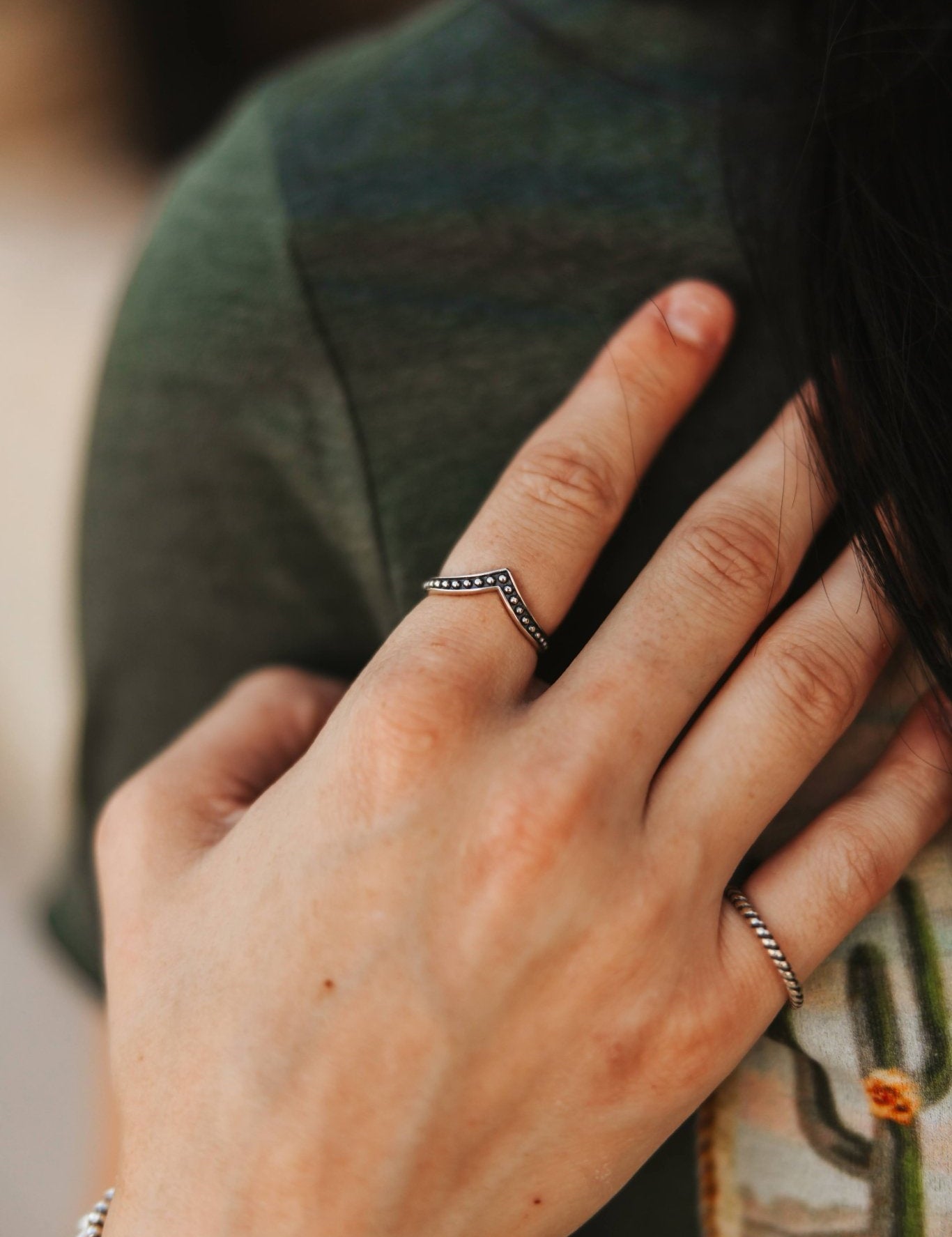Sterling Silver Wishbone Ring6