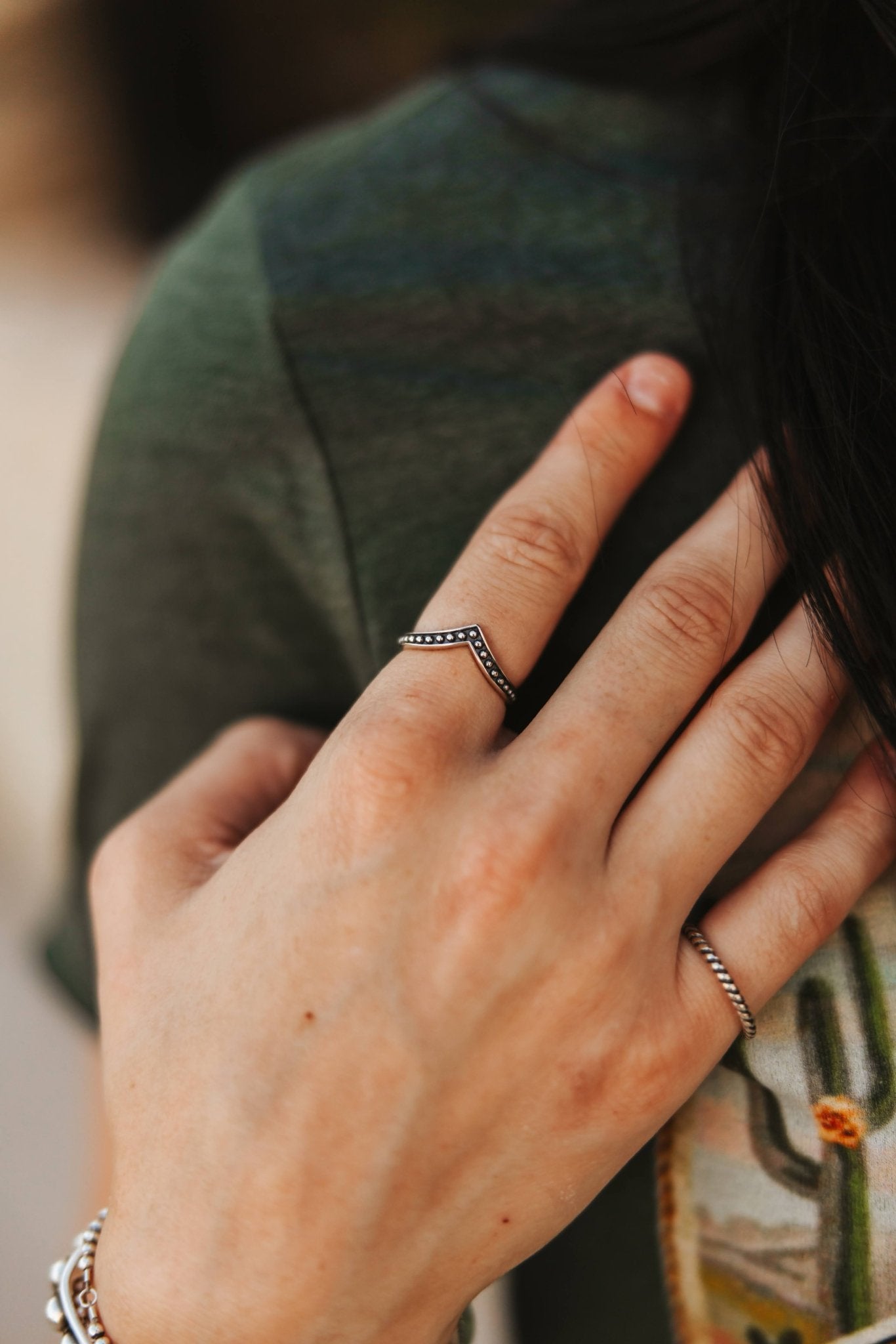 Sterling Silver Wishbone Ring6