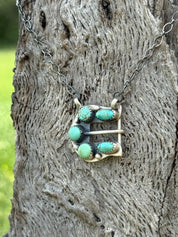 Sterling Sky Studded Buckle Chain Necklace