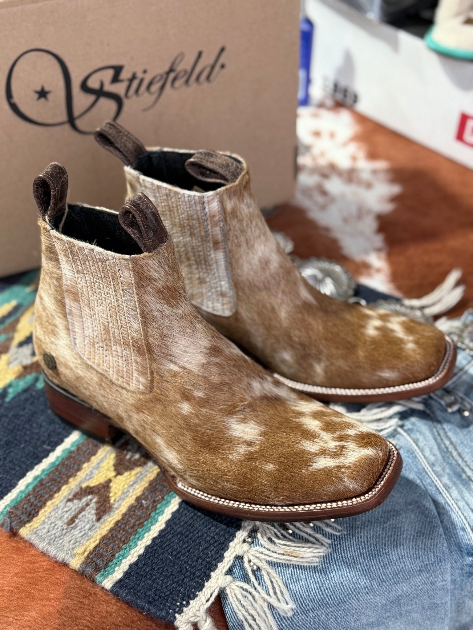 Stiefeld Hair - On Hide Boots - Size 10.5Brown10.5