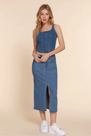 Stretch Denim Cami TopS