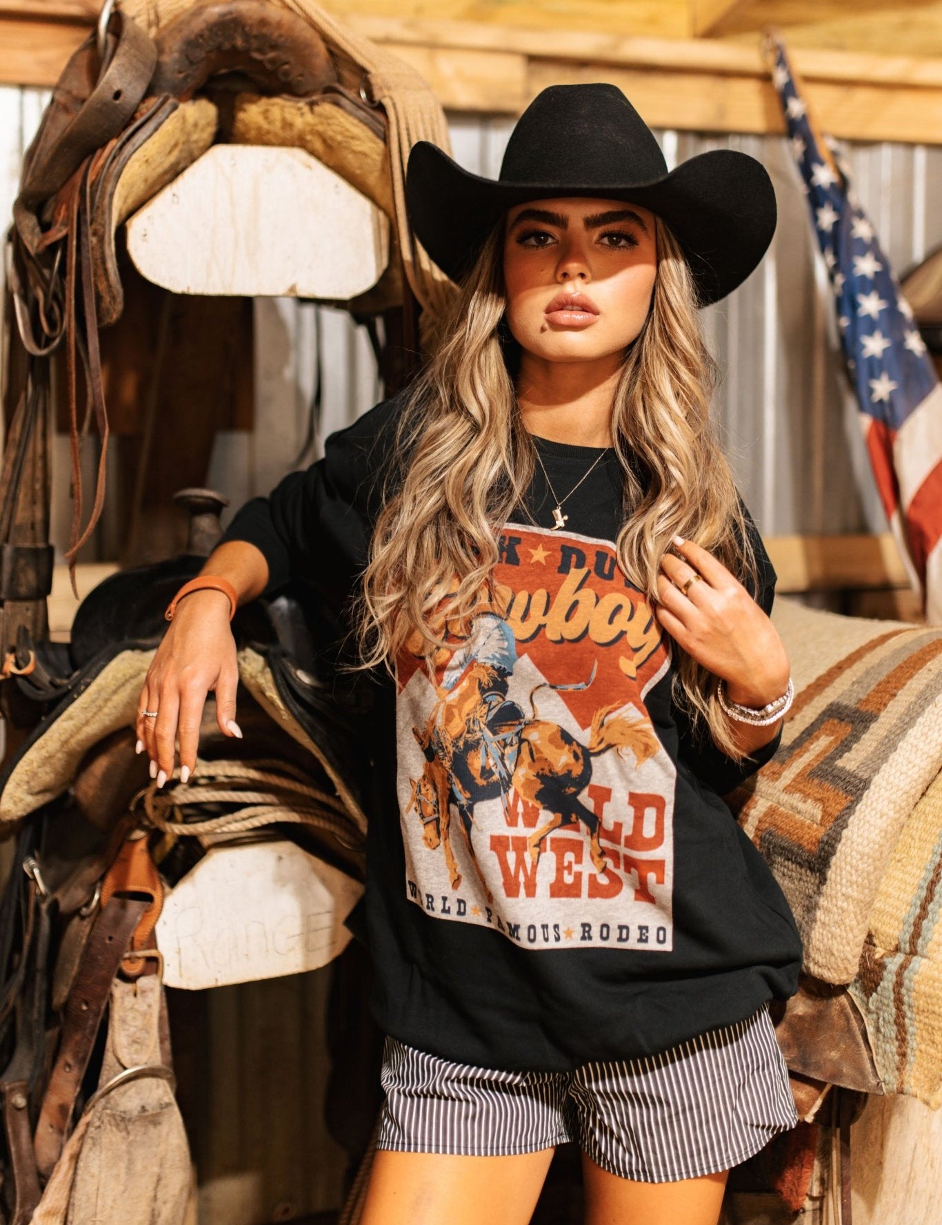 Striped Poplin ShortsS