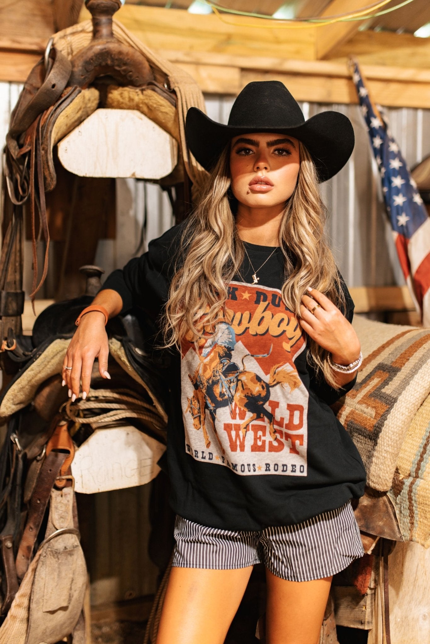 Striped Poplin ShortsS