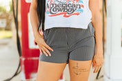 Striped Poplin ShortsS