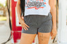 Striped Poplin ShortsS