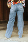 Studded Wide Leg Jeans1