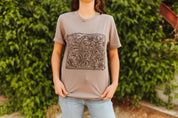 Sunflower Engraved Graphic TeePebbleS
