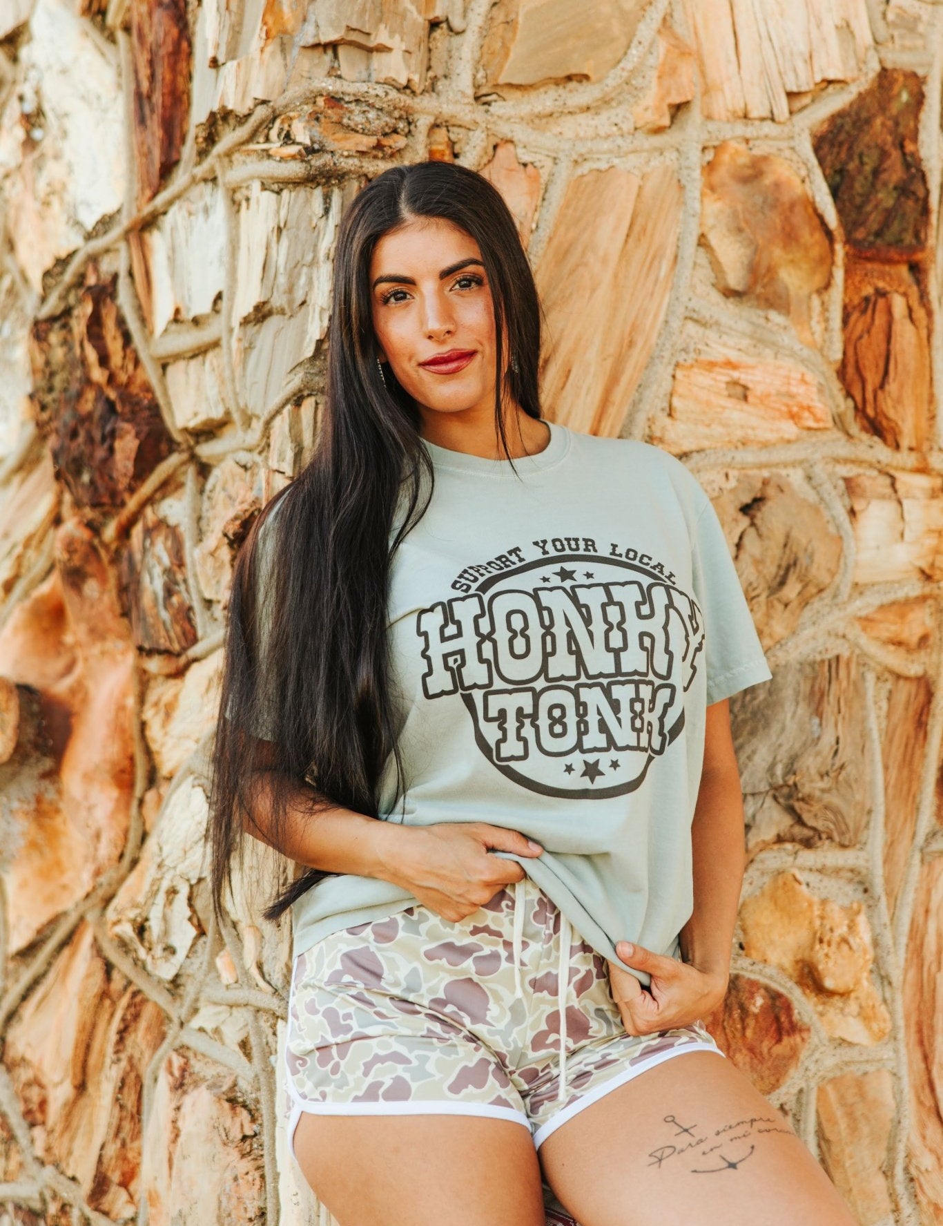 Support Local Honky Tonk Graphic TeeBayS