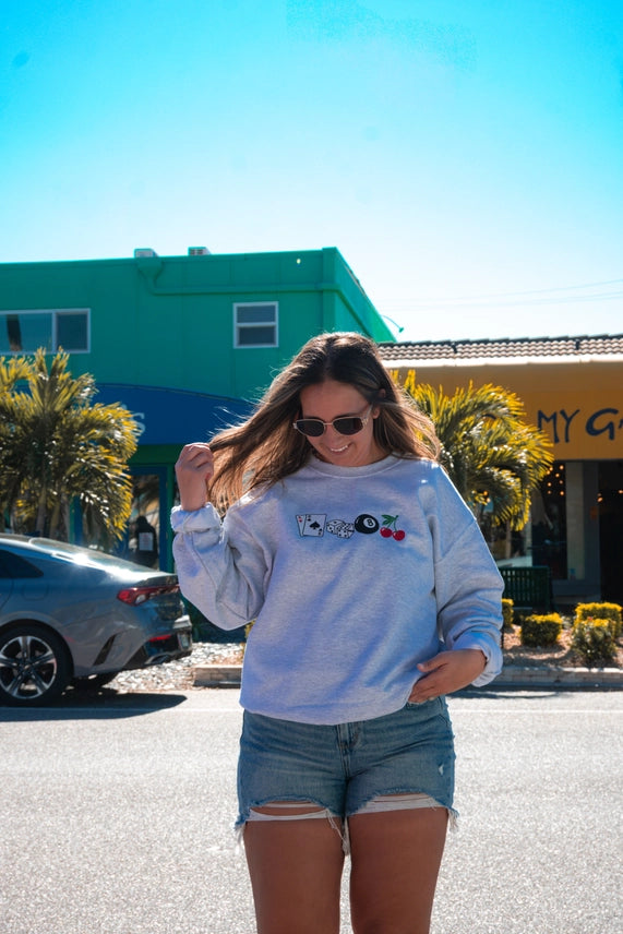 Lucky Streak Embroidered Sweatshirt
